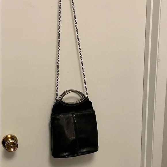 Valentino Guido Black Leather Bag - Picture 7 of 8